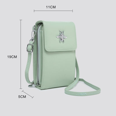 Green Bee Triple Compartment Travel Bag