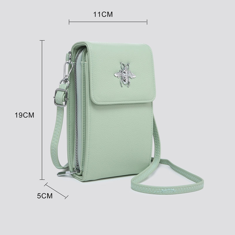 Green Bee Triple Compartment Travel Bag