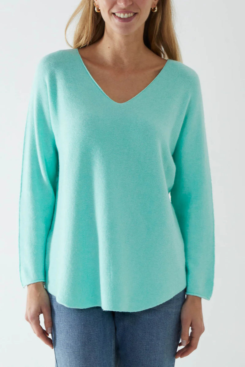 Rosa Raw Edge Jumper - More Colours Available