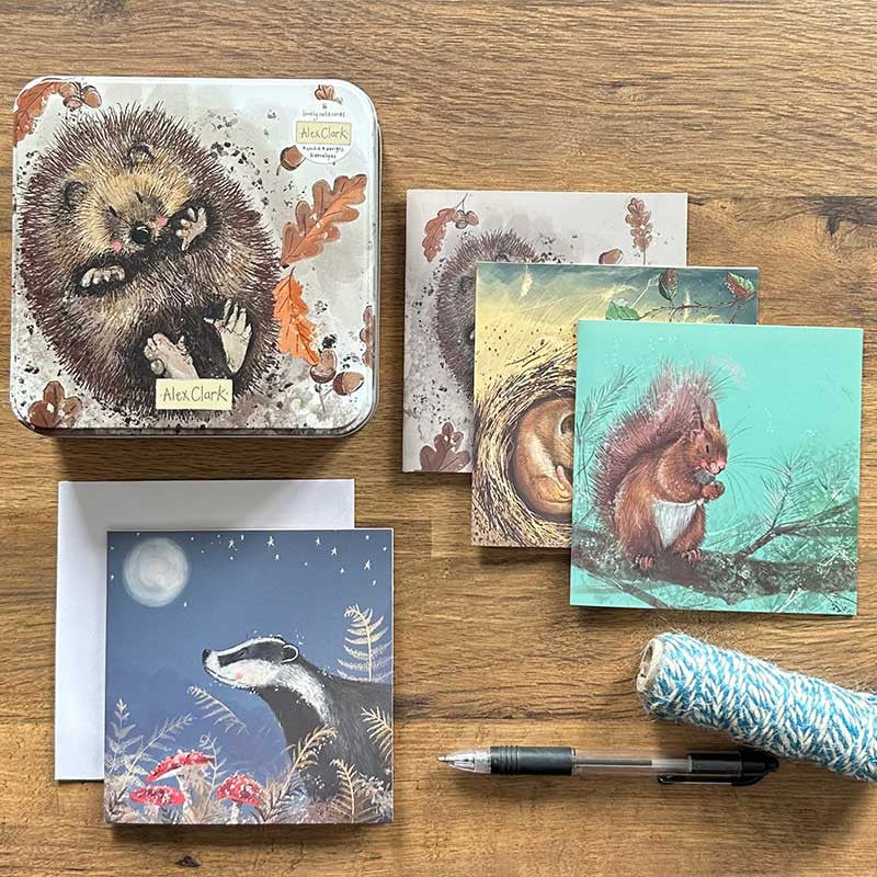 Wildlife Notecard Tin