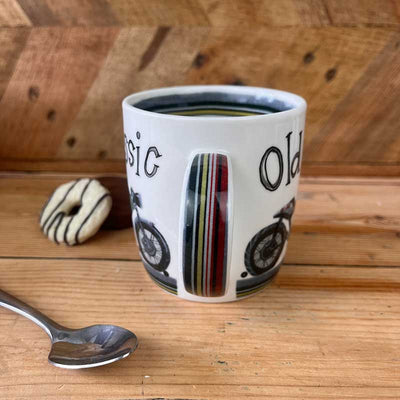 Old Classic Motorbike Mug