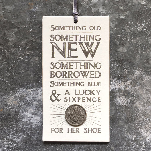 Lucky Sixpence Tag