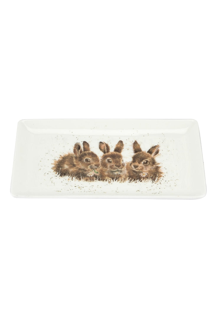 Wrendale ‘Daisy Chain’ Rabbit Tray