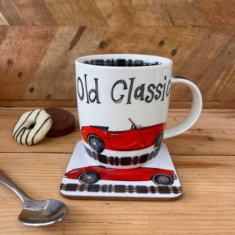 Old Classic Car Mug