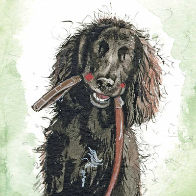 'Sprout' Spaniel Keyring