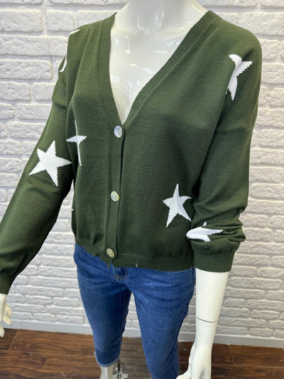 Cecie Star Cardigan