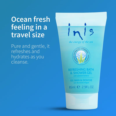 Inis Travel Bath & Shower Gel 85ml