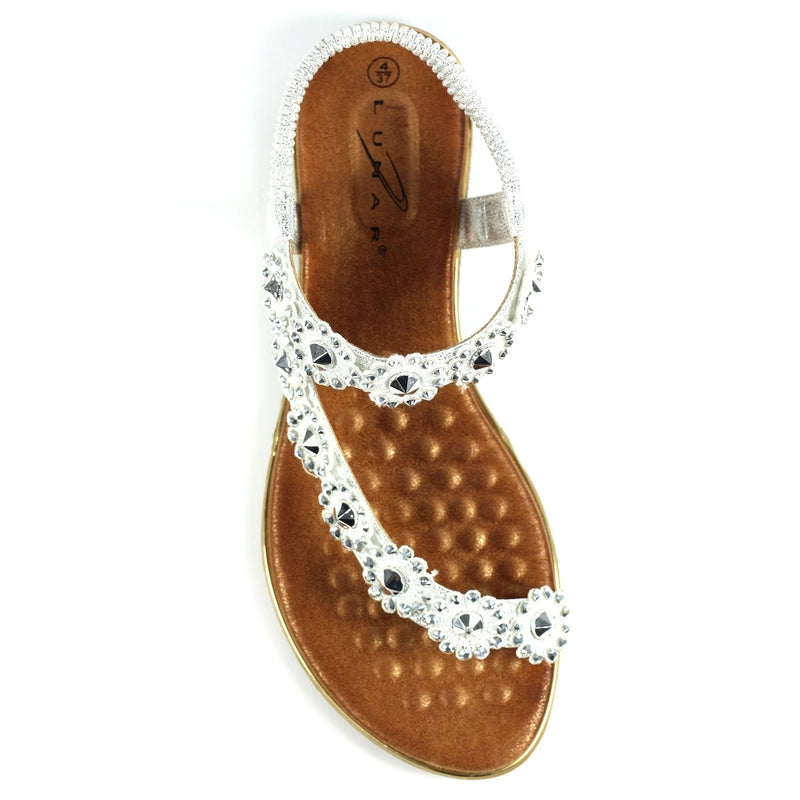 Charlotte Sandal Silver