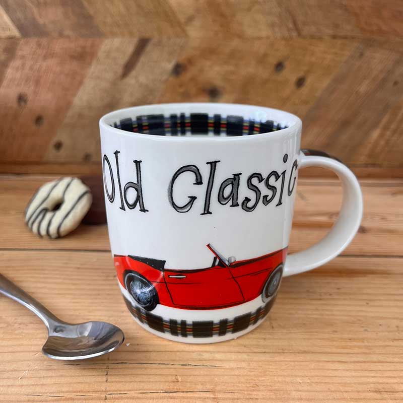 Old Classic Car Mug