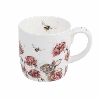 Let It Bee Poppy Rabbit Mug