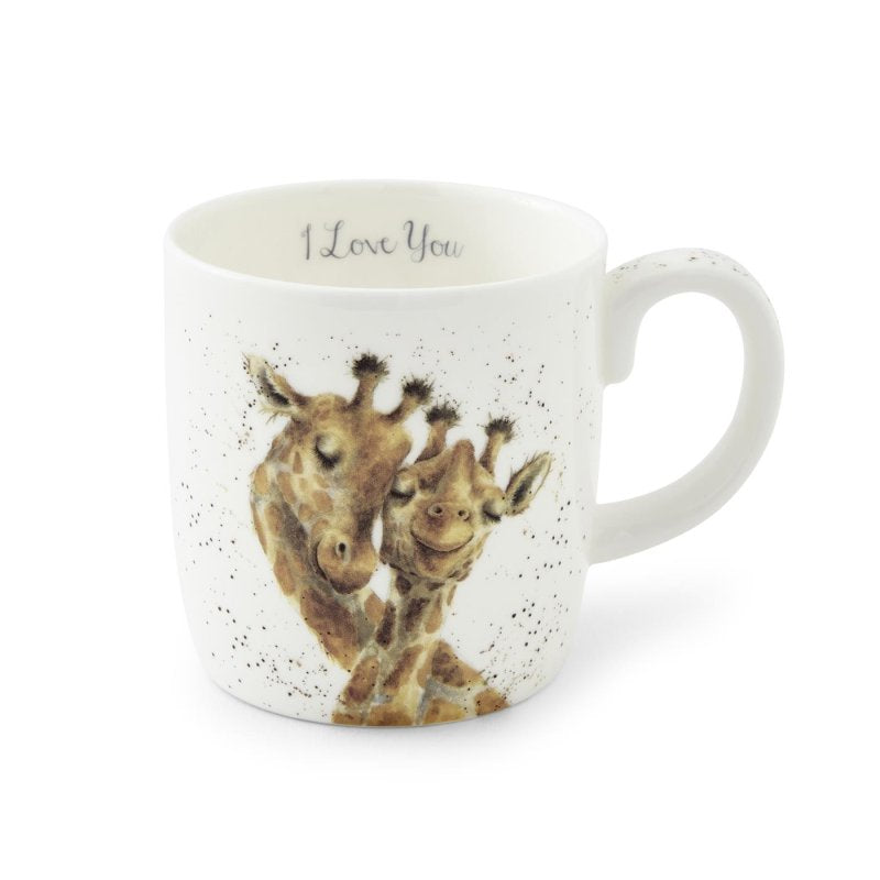 Wrendale Giraffe I Love You Large Mug