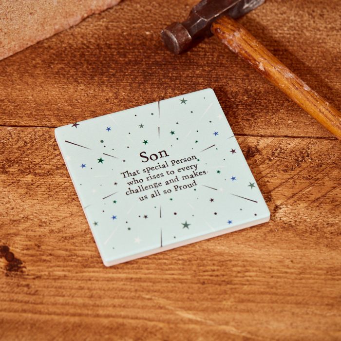 Son Star Ceramic Coaster