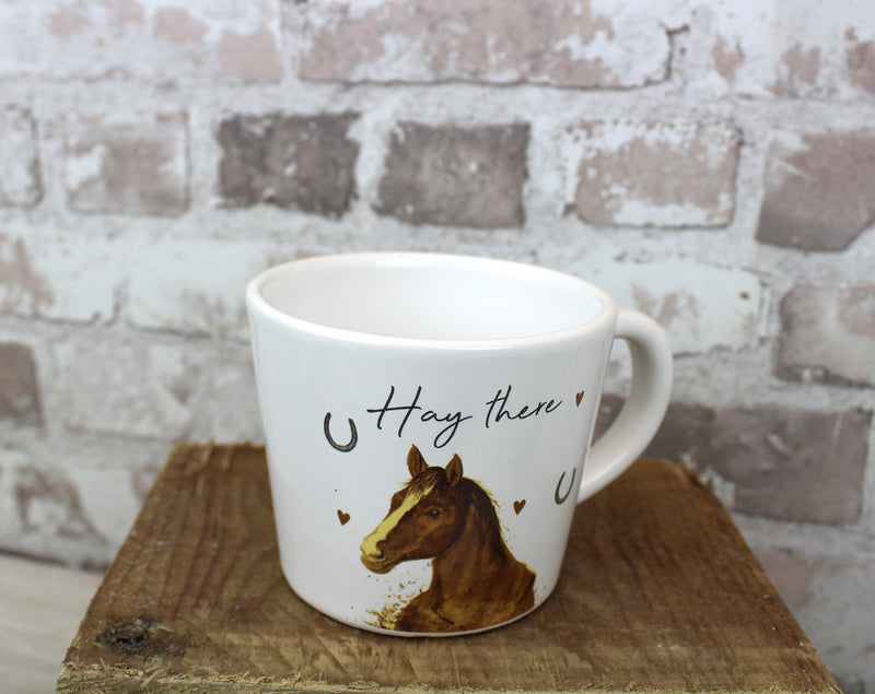 Hay There Horse Mug