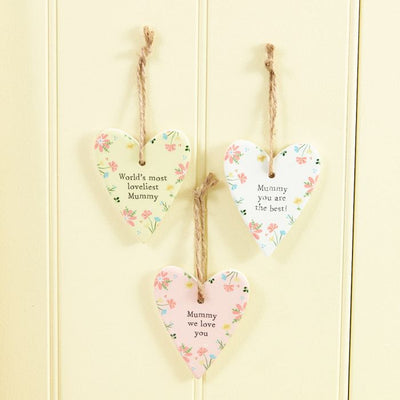 Floral Mummy Heart Signs