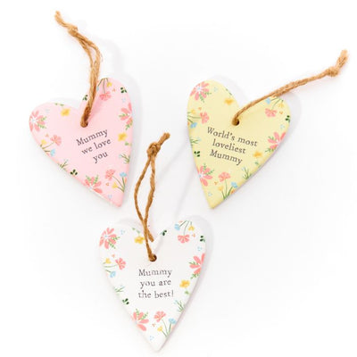 Floral Mummy Heart Signs