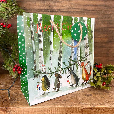 Christmas Friends Medium Gift Bag