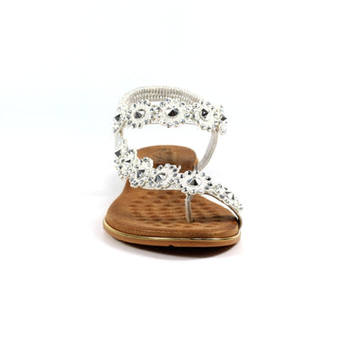 Charlotte Sandal Silver