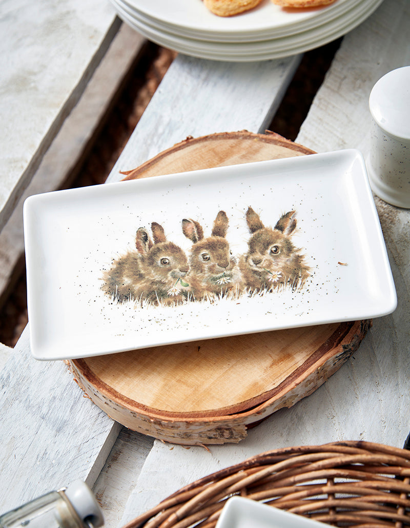 Wrendale ‘Daisy Chain’ Rabbit Tray