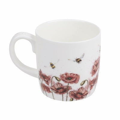 Let It Bee Poppy Rabbit Mug