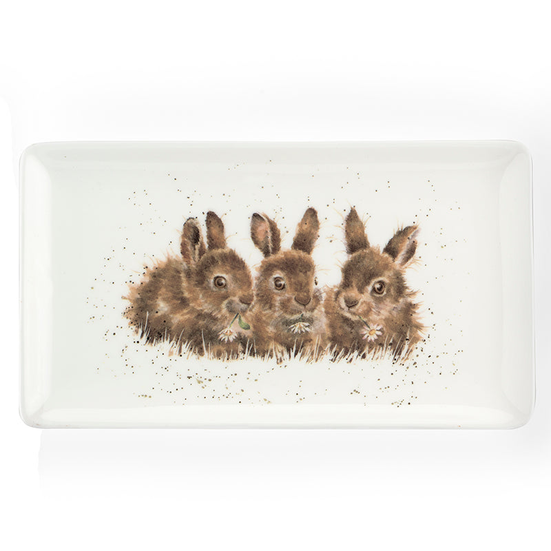 Wrendale ‘Daisy Chain’ Rabbit Tray