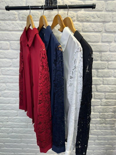 Shelly Lace Shirt - More Colours Available