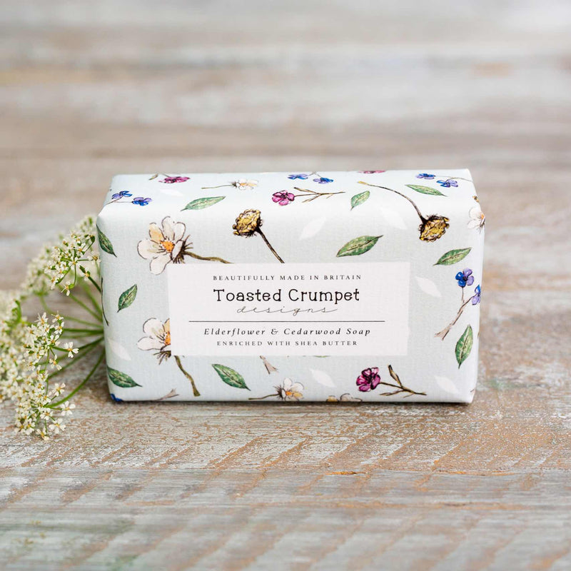 Elderflower & Cedarwood Soap