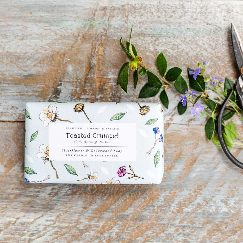 Elderflower & Cedarwood Soap