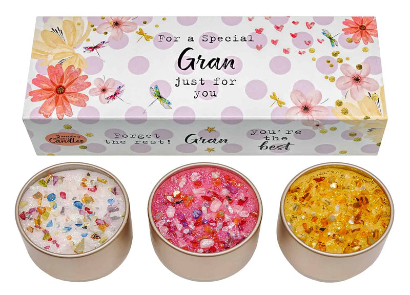 Special Gran Three Lites Candles