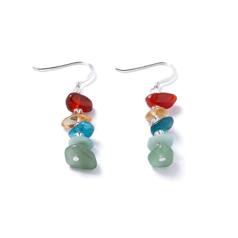 Semi-Precious Gem Earrings