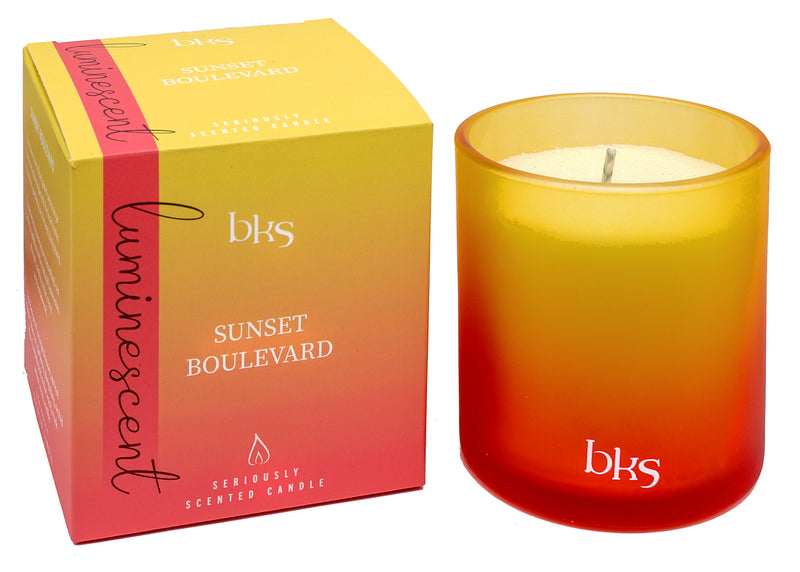 Sunset Boulevard Luminescent Candle