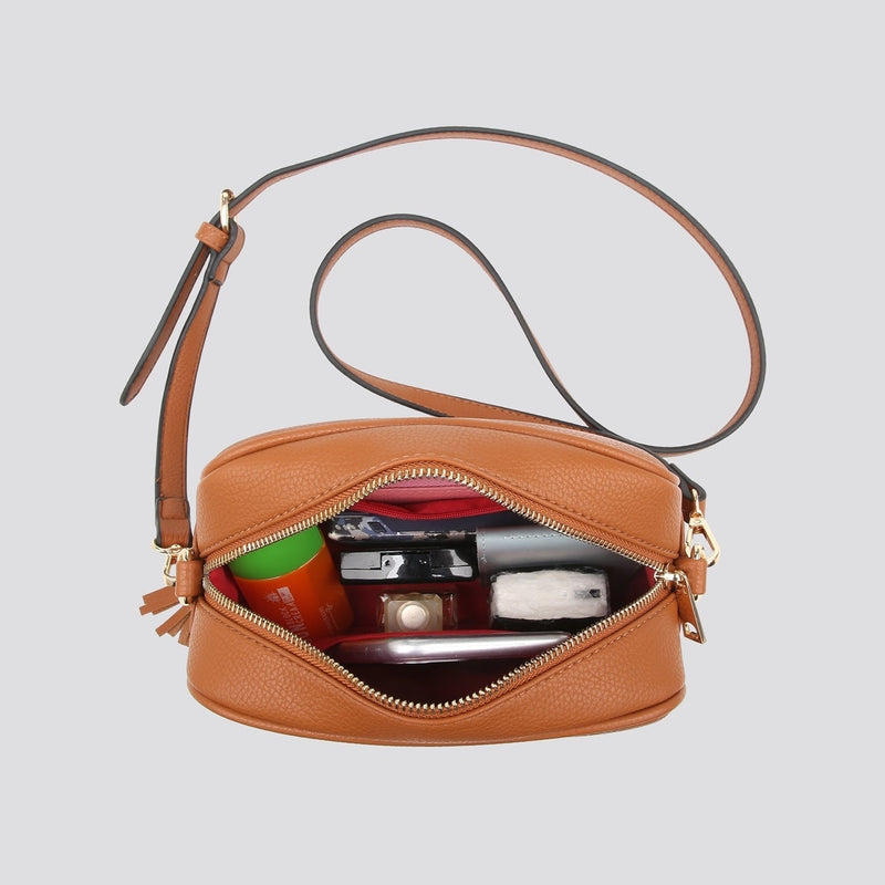 Tassel Camera Bag Red