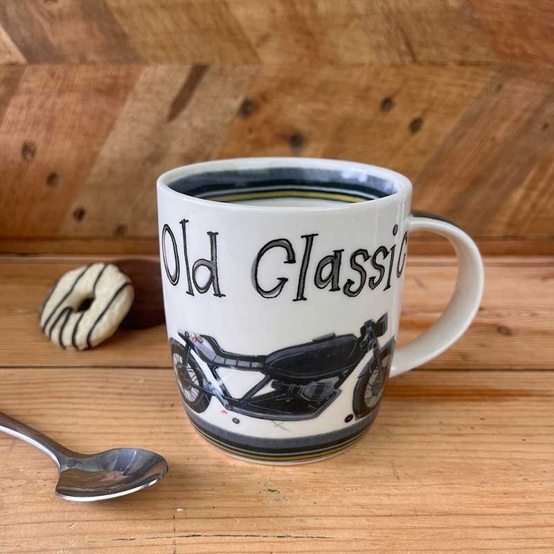 Old Classic Motorbike Mug