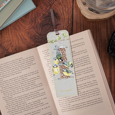 'Bon Appetit' Bluetit Bookmark