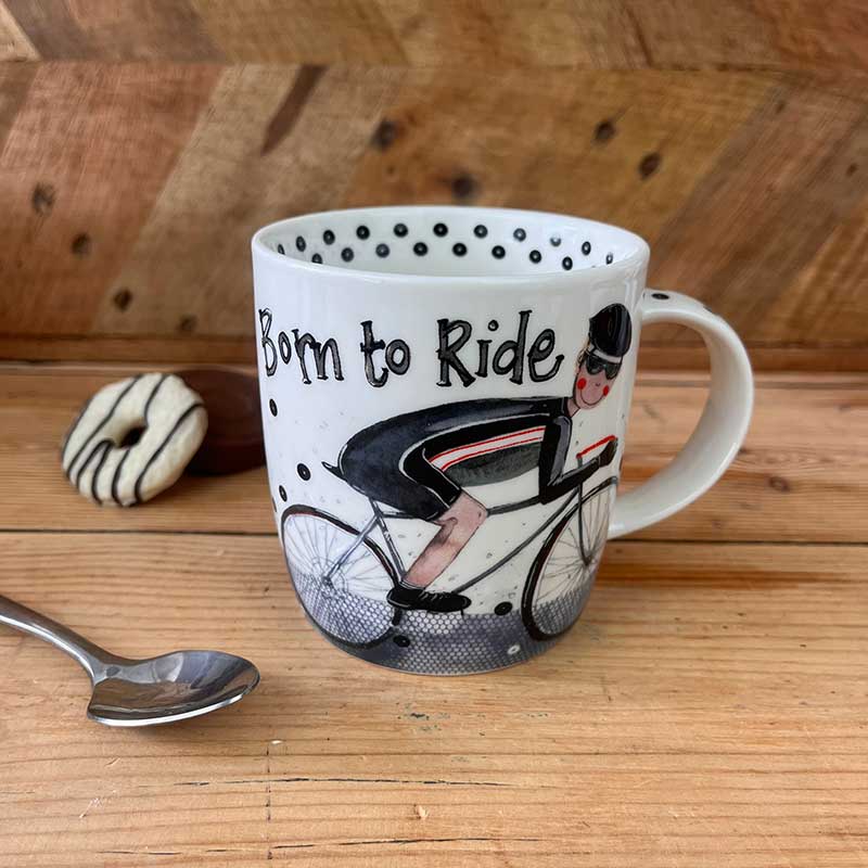 Born To Ride Bike Mug