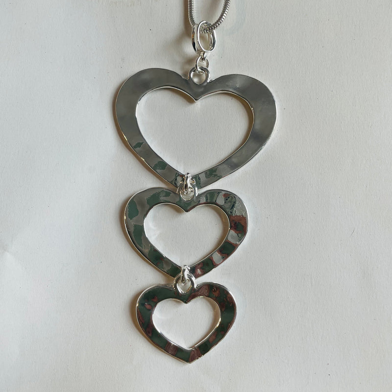 Triple Heart Necklace