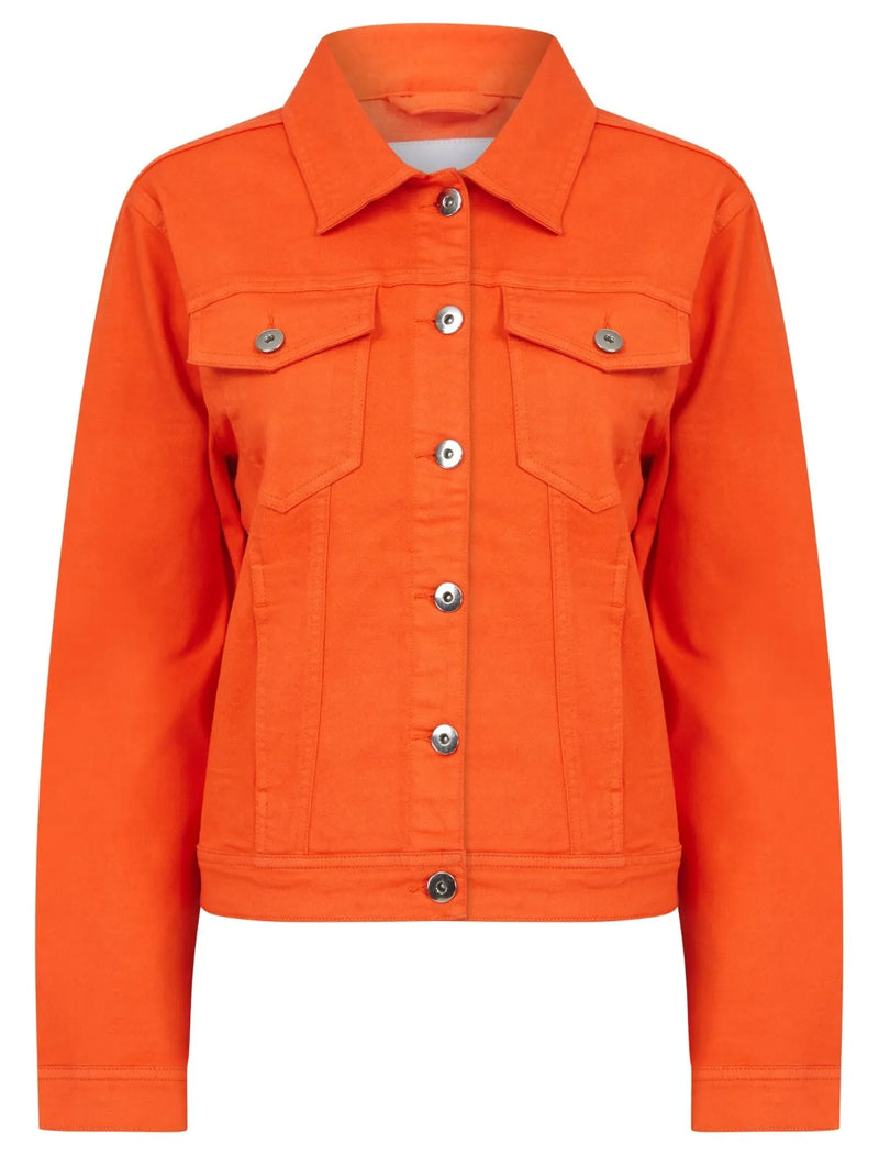 Libby Stretchy Orange Jacket