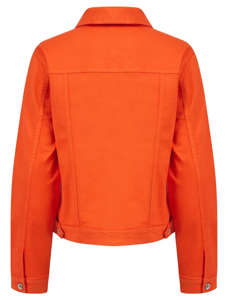 Libby Stretchy Orange Jacket