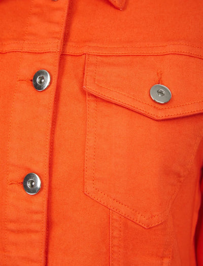 Libby Stretchy Orange Jacket