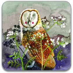 Barn Owl Coaster