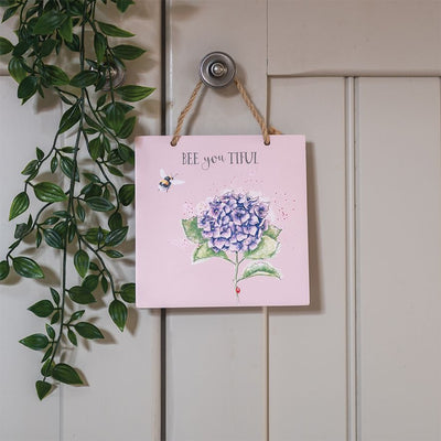 'Bee you tiful' Wooden Plaque