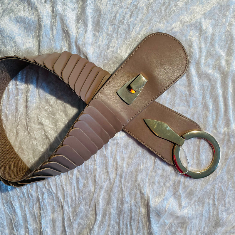 Jude Mocha Belt - Two Sizes Available