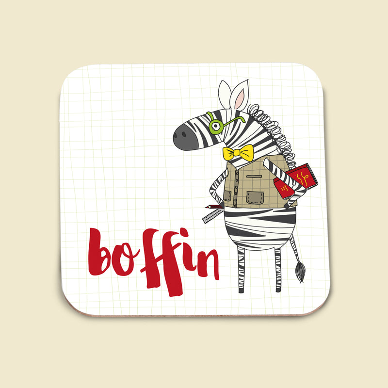 Boffin Zebra Coaster