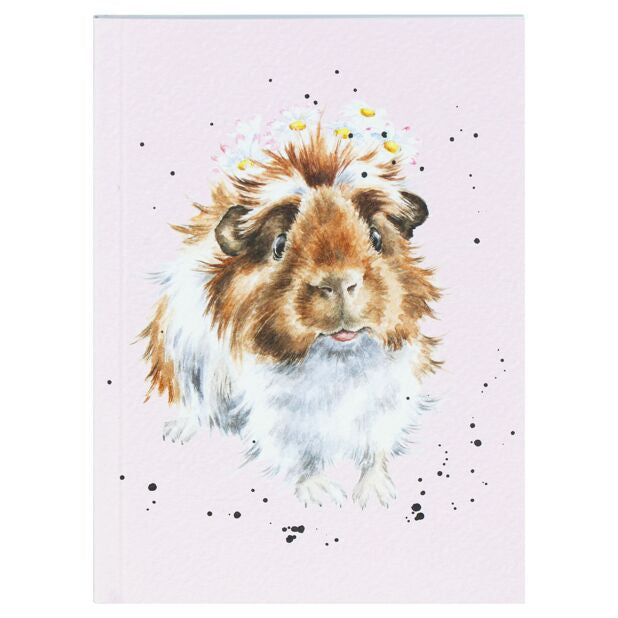 ‘Grinny Pig’ Guinea Pig A6 Notebook – Just Love Studio UK